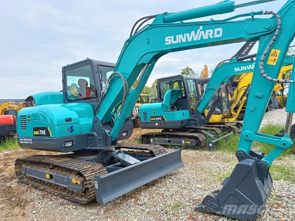 Sunward SWE 70 Koparki gąsienicowe