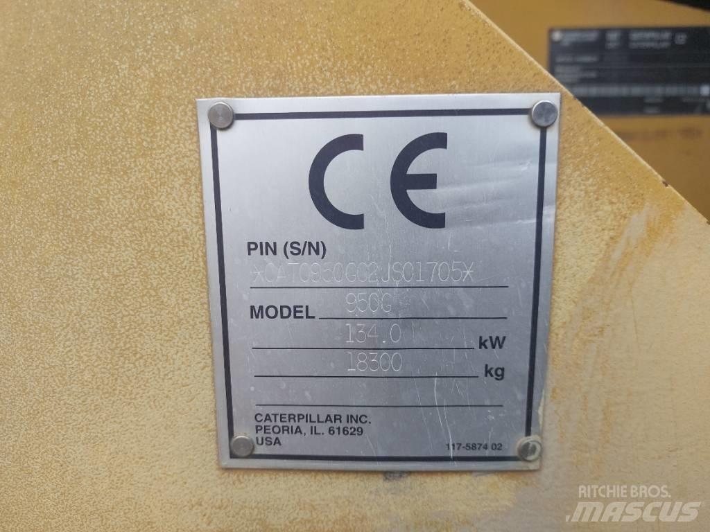 CAT 950G Ładowarki kołowe