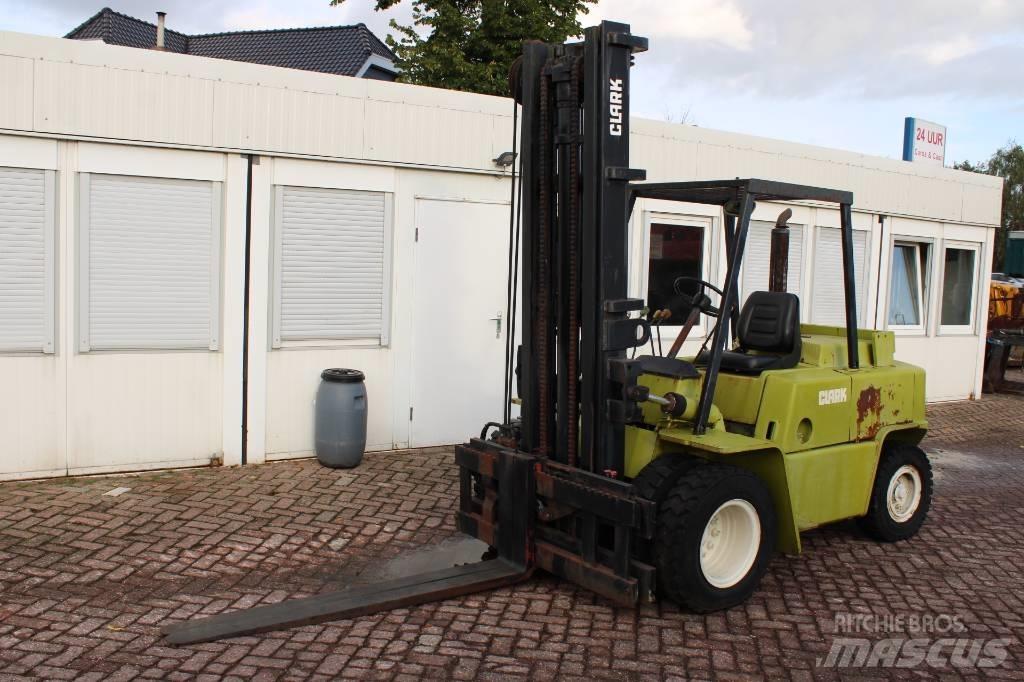Clark C500 Y 80 PD Wózki Diesla