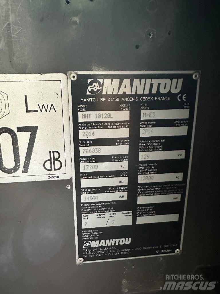 Manitou MHT 10120 L Ładowarki teleskopowe