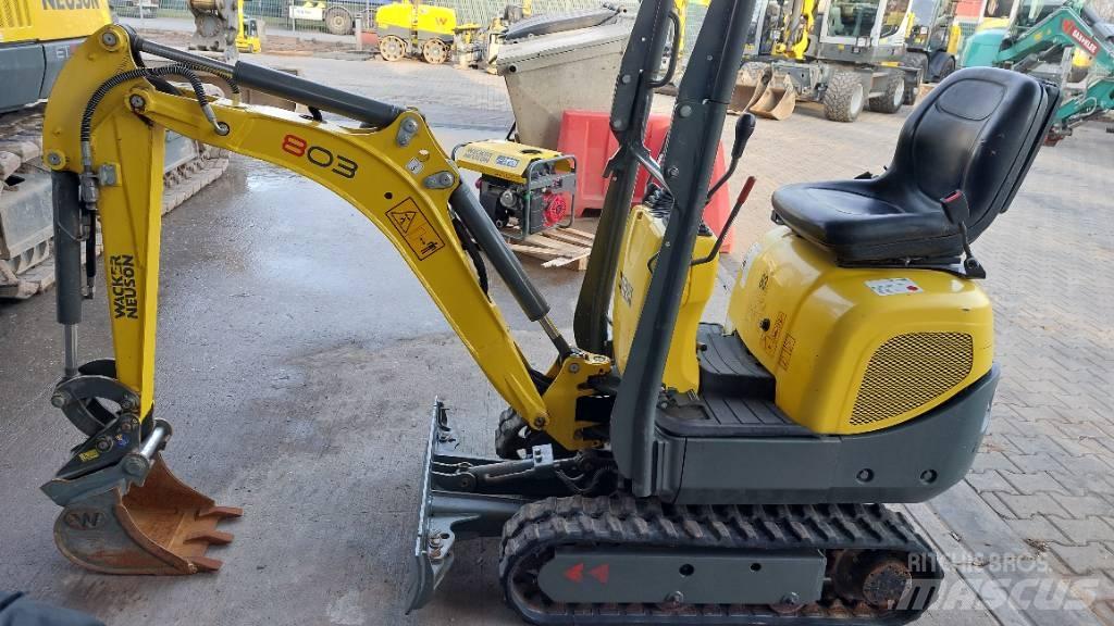 Wacker Neuson 803 Koparki gąsienicowe