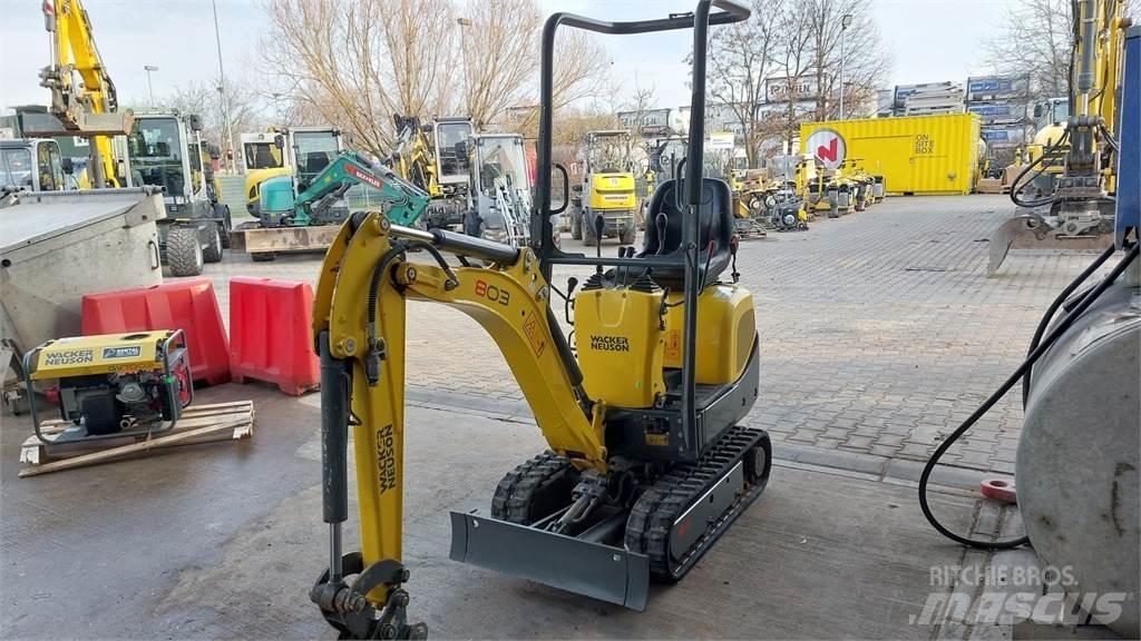 Wacker Neuson 803 Koparki gąsienicowe