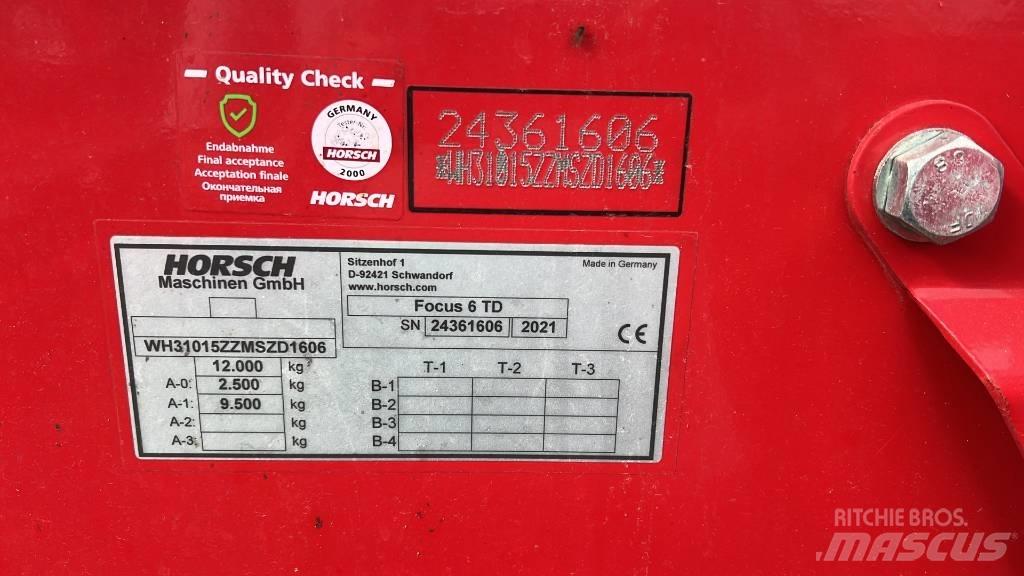 Horsch Focus 6 TD Siewniki