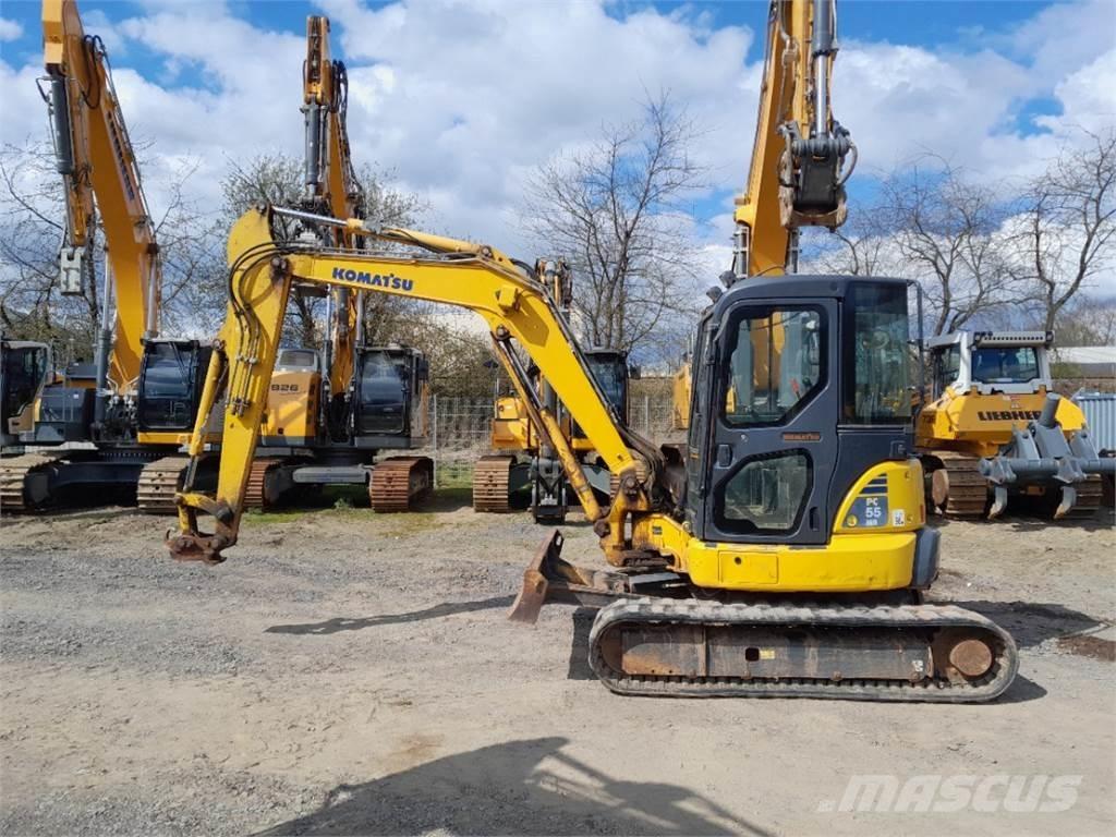 Komatsu PC55MR-3 Minikoparki