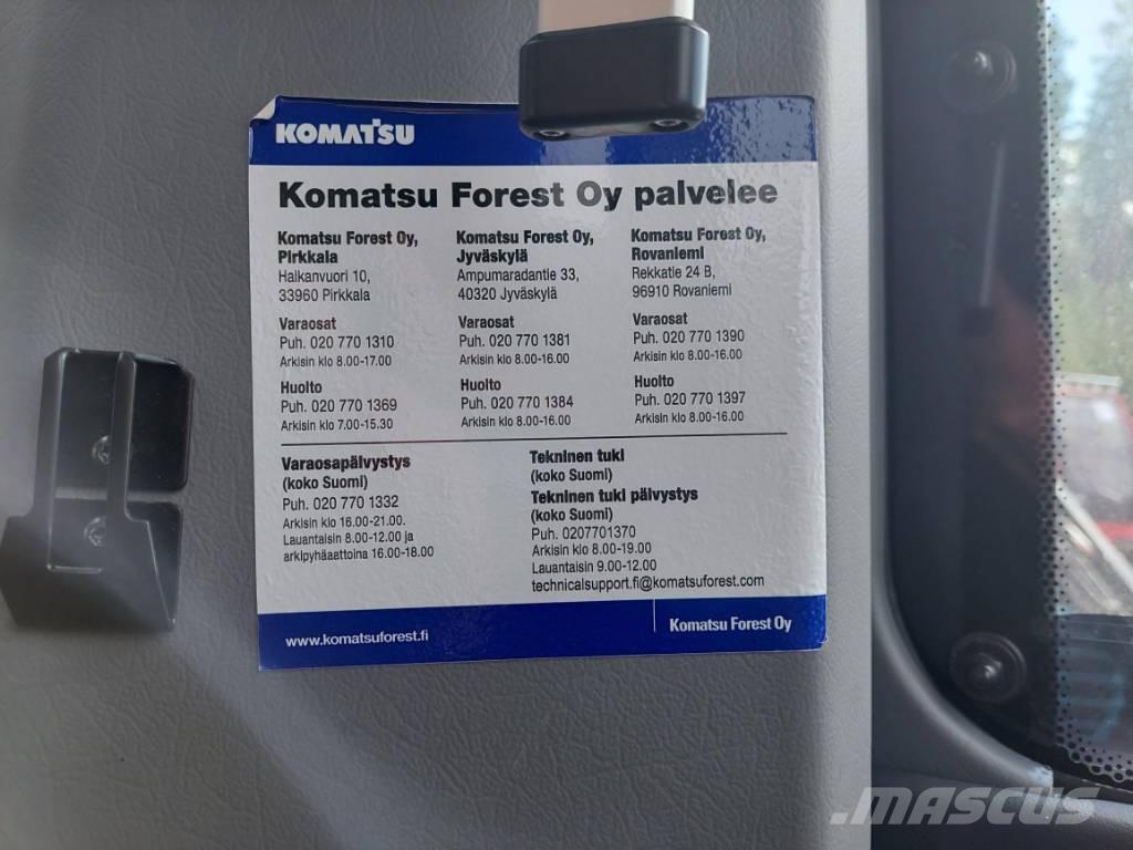 Komatsu 901 XC Harwestery