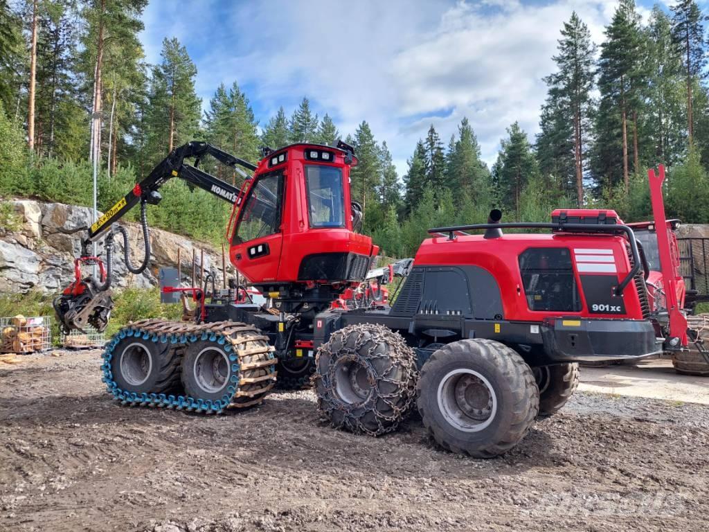 Komatsu 901 XC Harwestery