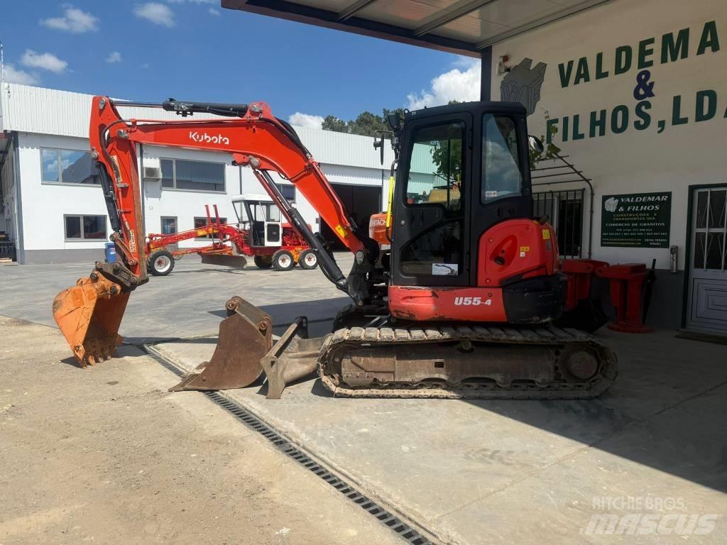 Kubota U 55-4, U55 Minikoparki