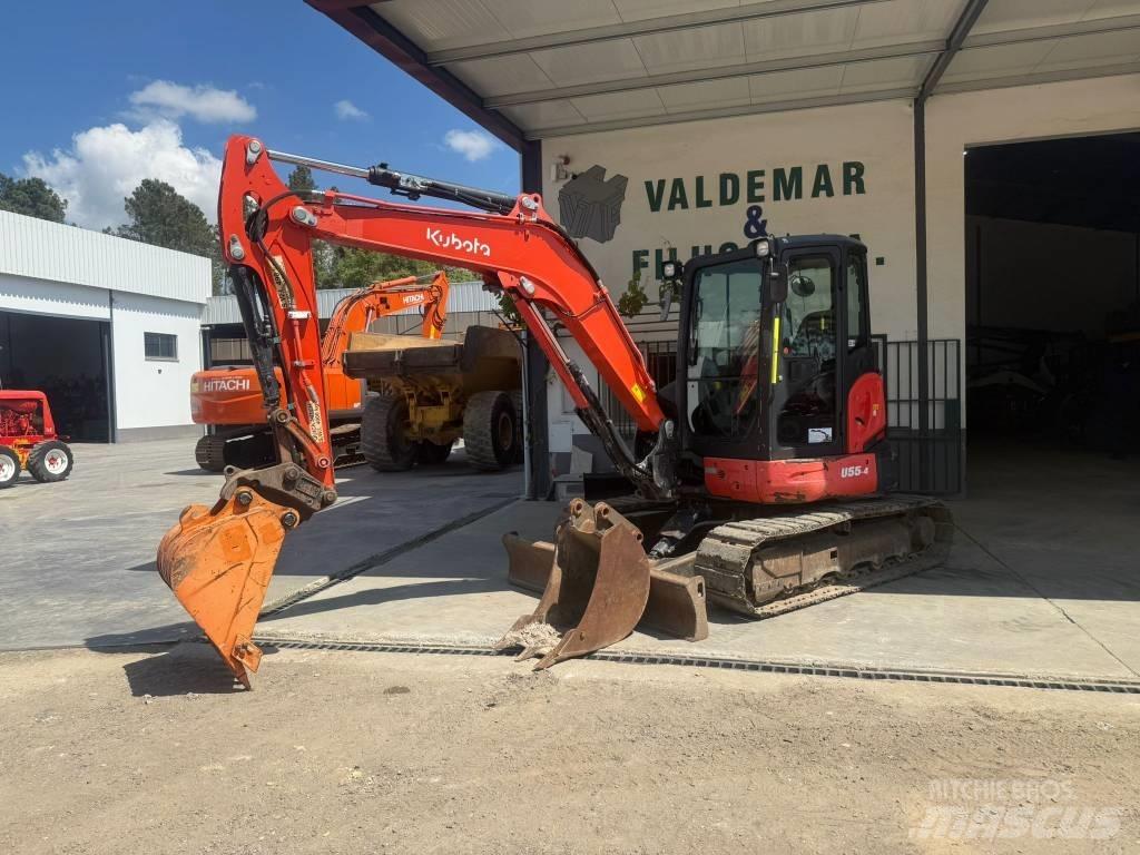 Kubota U 55-4, U55 Minikoparki