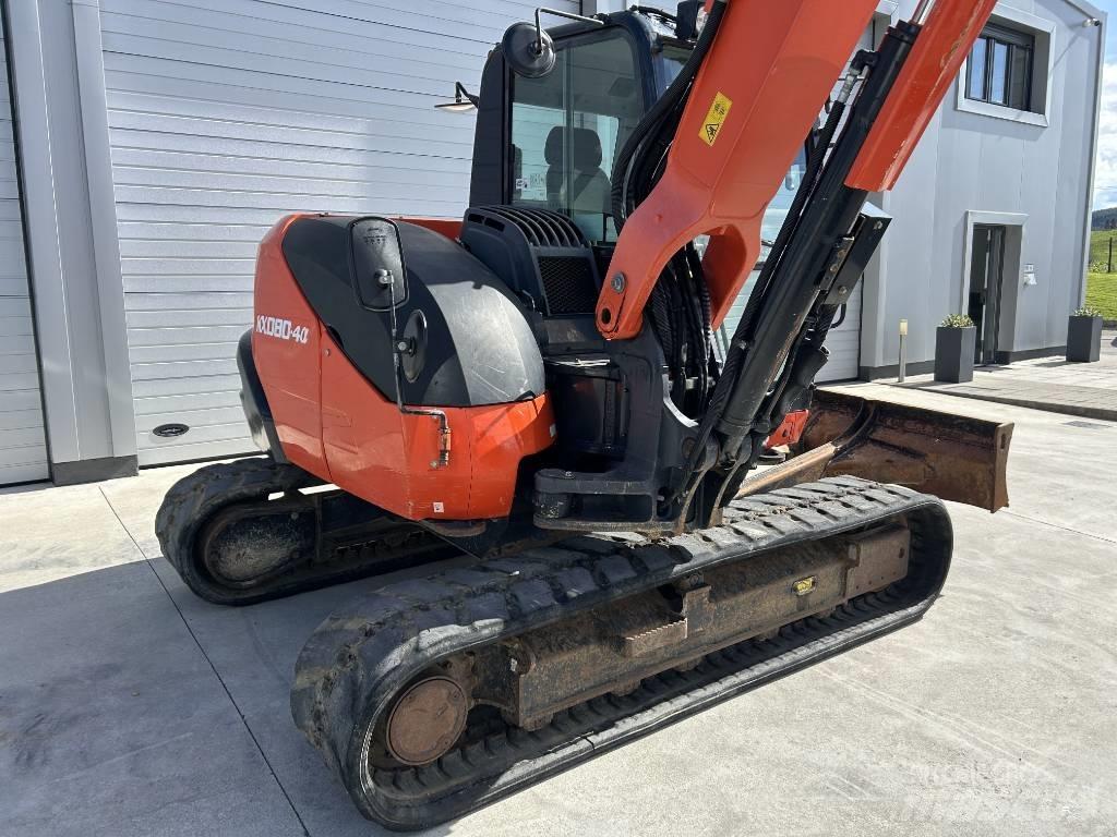 Kubota KX 080-4 Midikoparki  7t - 12t