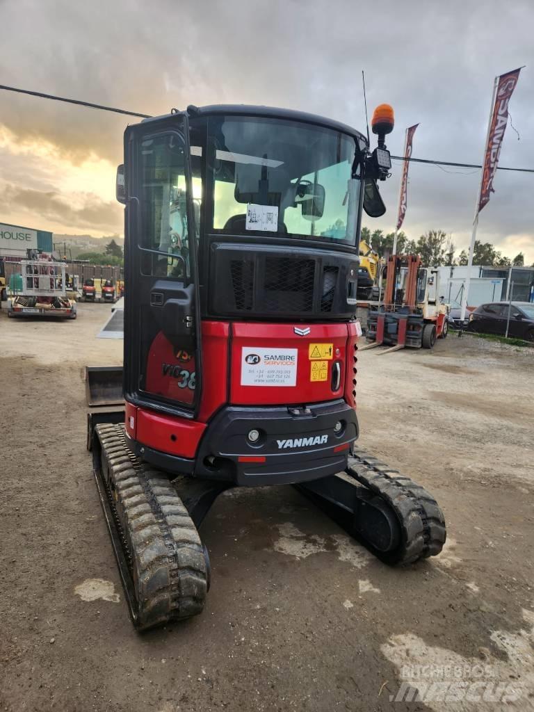 Yanmar vio38-6 Minikoparki