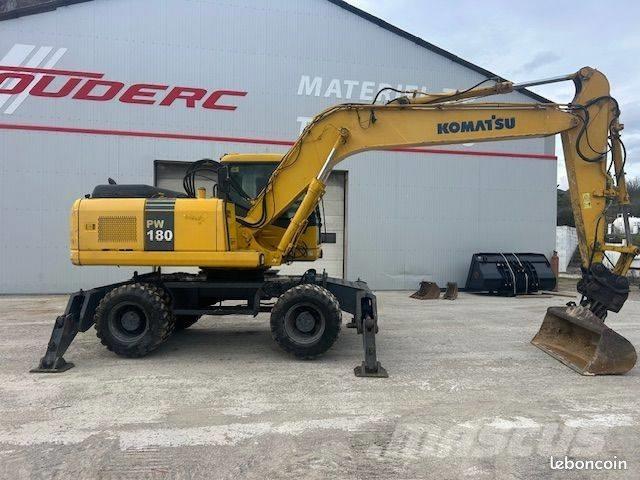 Komatsu PW 180 Koparki kołowe