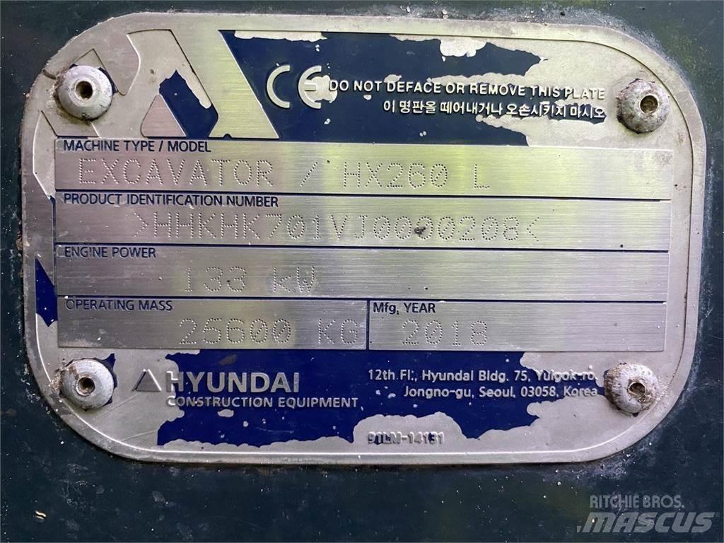 Hyundai HX260 Koparki gąsienicowe