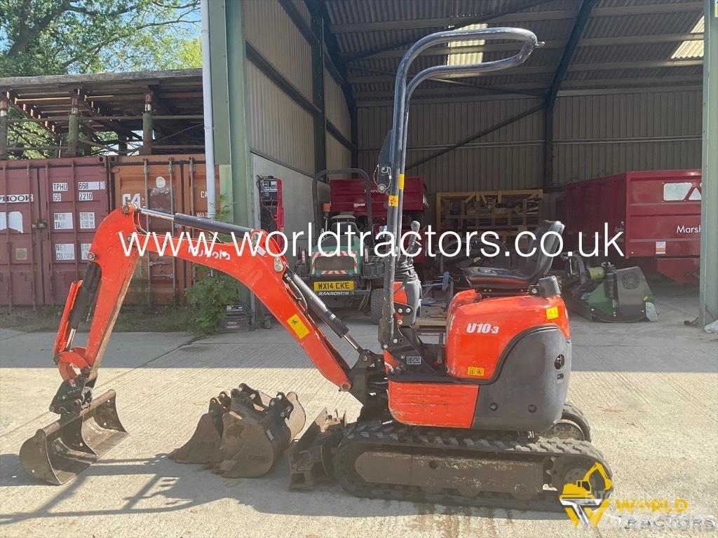 Kubota U 10-3 Minikoparki