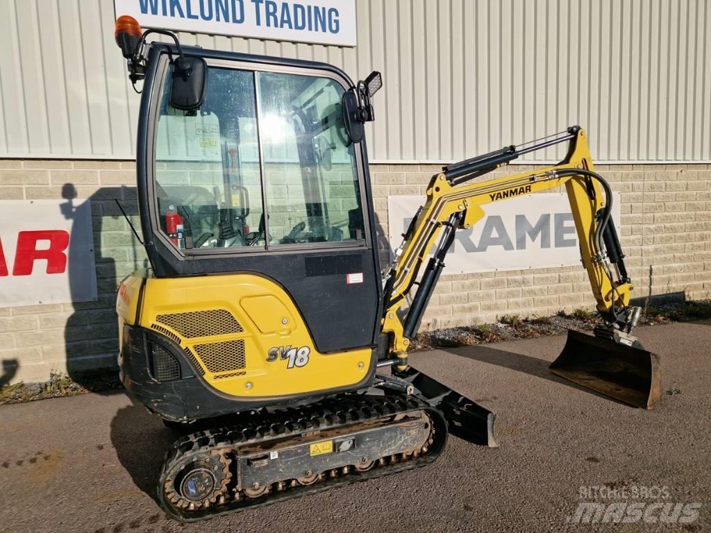 Yanmar SV 18 Minikoparki