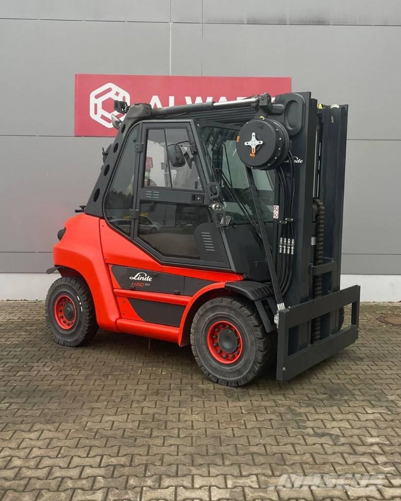 Linde H60T Wózki LPG