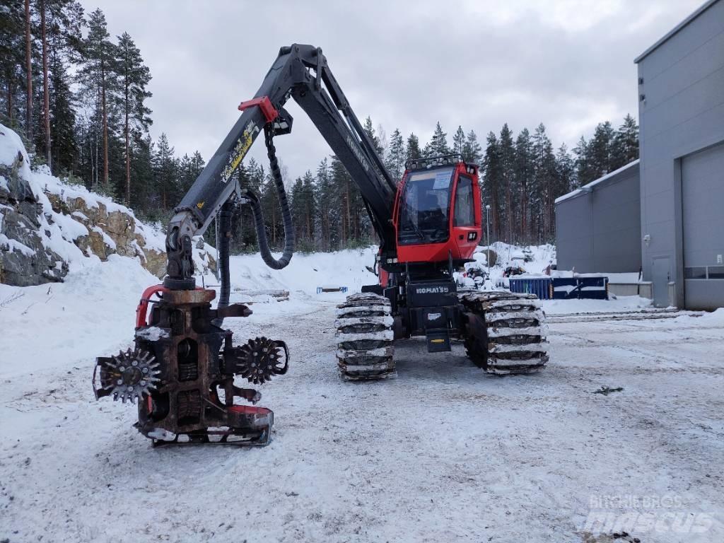 Komatsu 901XC Harwestery