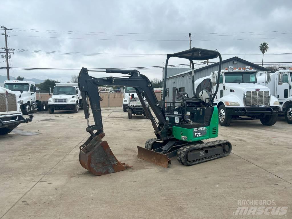 John Deere 17G Minikoparki
