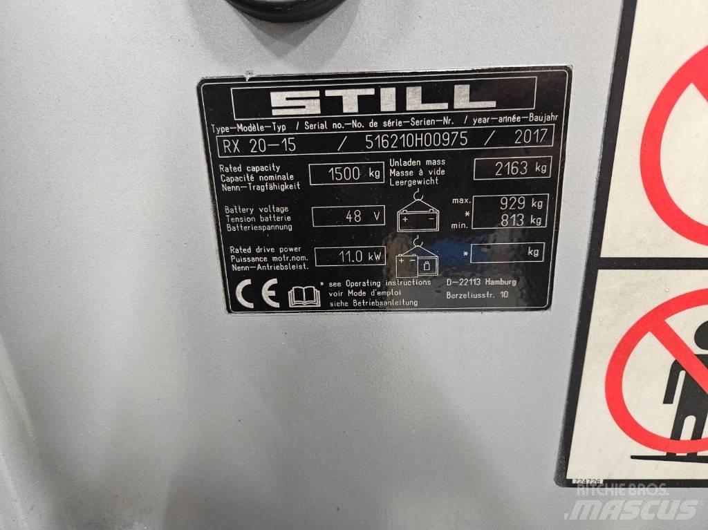 Still RX 20-15 Wózki elektryczne