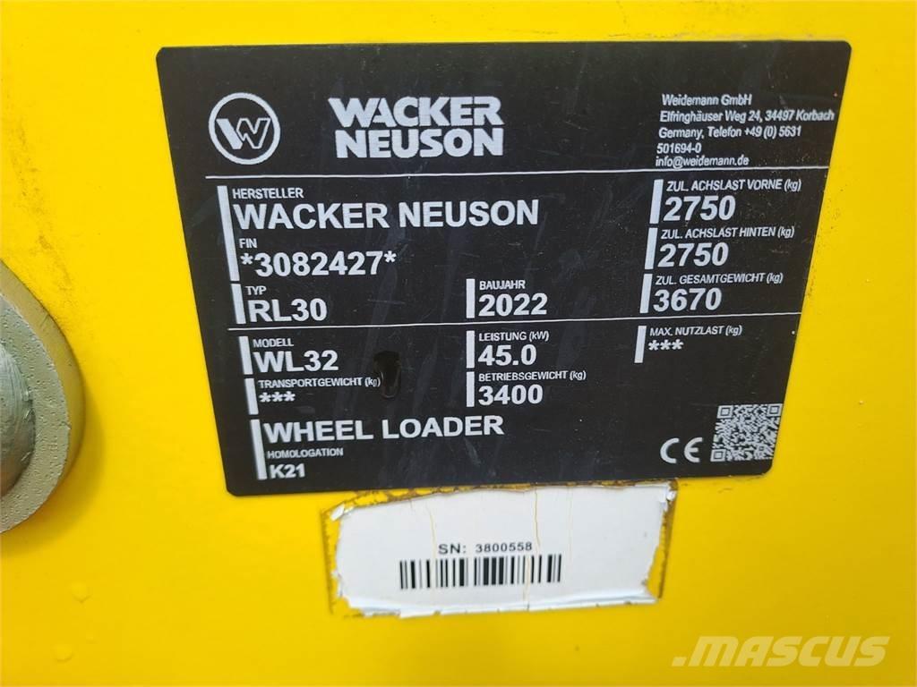 Wacker Neuson WL32 Ładowarki kołowe