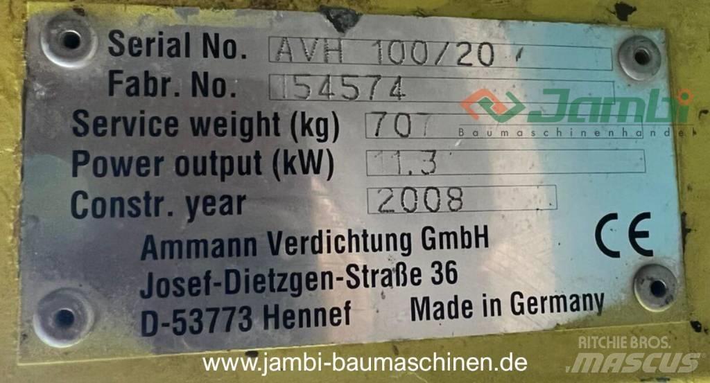 Ammann AVH 100-20 Ubijaki wibracyjne