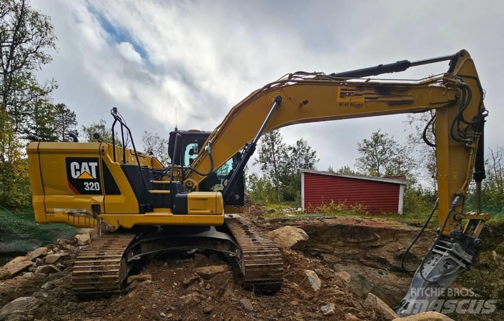 CAT 320 Koparki gąsienicowe