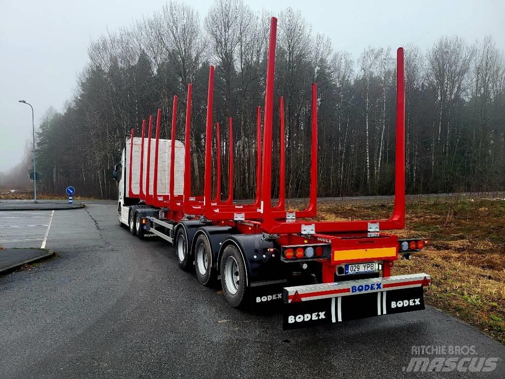 Bodex KIS3 Naczepy do transportu drewna