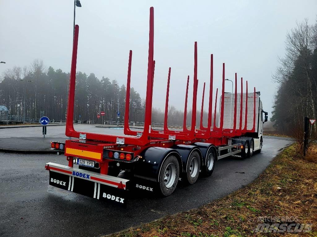Bodex KIS3 Naczepy do transportu drewna