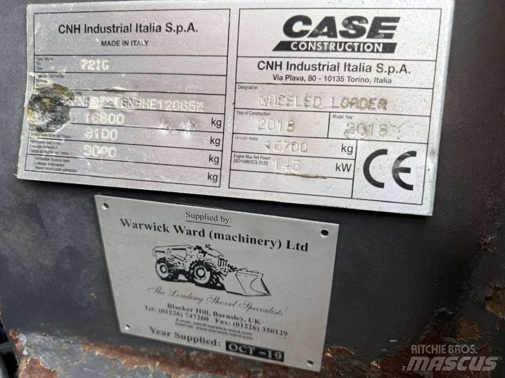 CASE 721 GXR Ładowarki kołowe