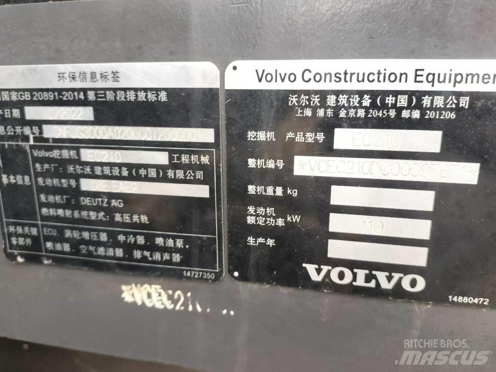 Volvo EC 210 Koparki gąsienicowe