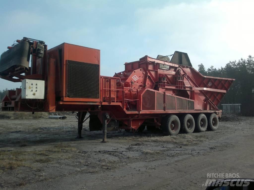 O&K S-5-C 100/125 Kruszarki mobilne