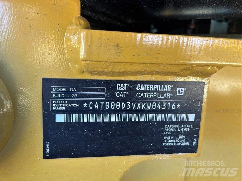 CAT D 3 Spycharki gąsienicowe
