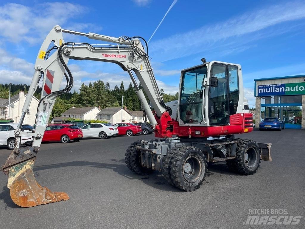 Takeuchi TB295W Koparki kołowe