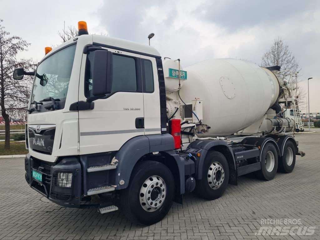 MAN 32.360 / IMER 9 m3 Gruszki do betonu