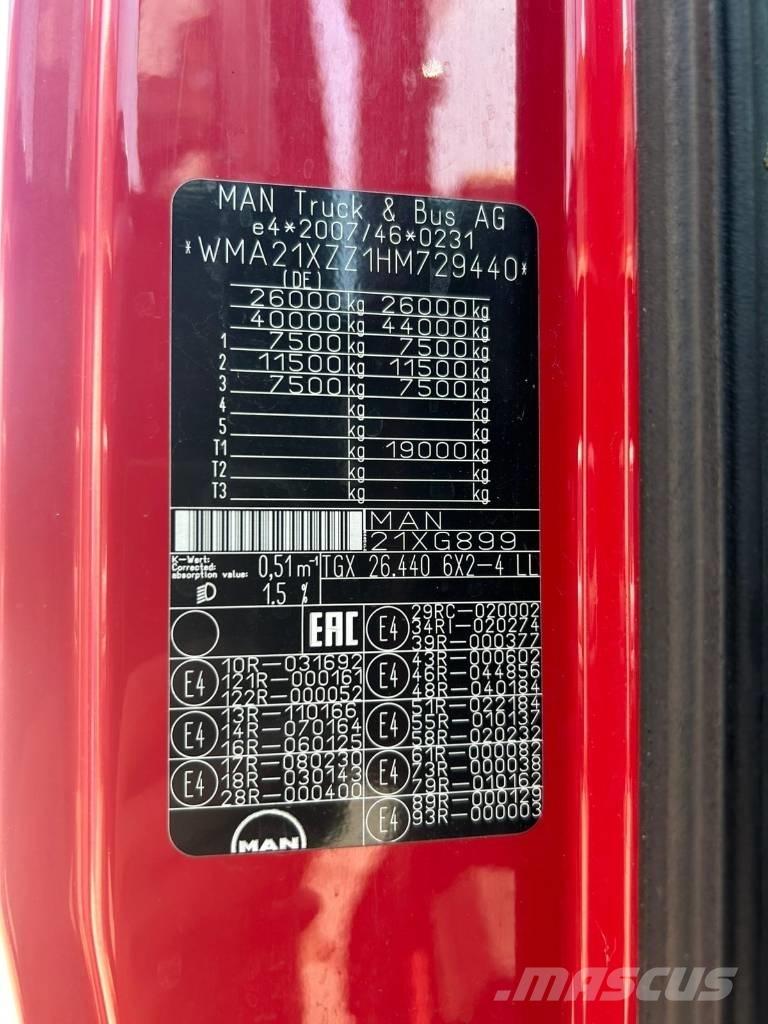 MAN TGX 26.440 Lawety / pojazdy z wciągarką