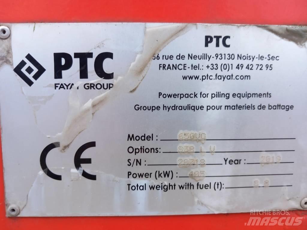  PTC 32HFV Wibracyjne maszyny do palowania