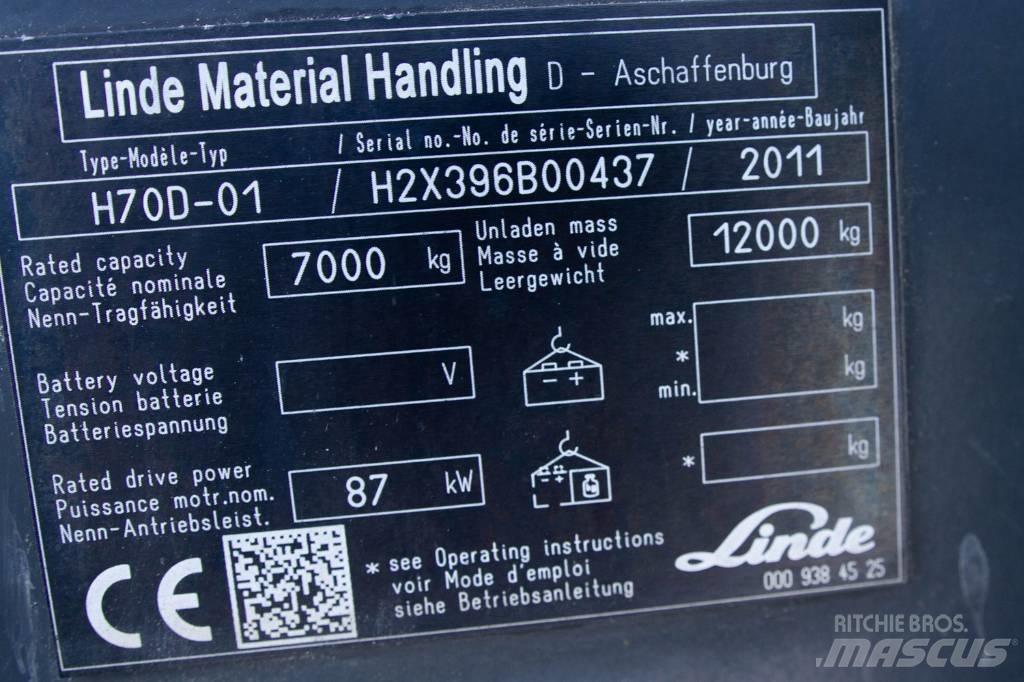 Linde H70D-01 Wózki Diesla
