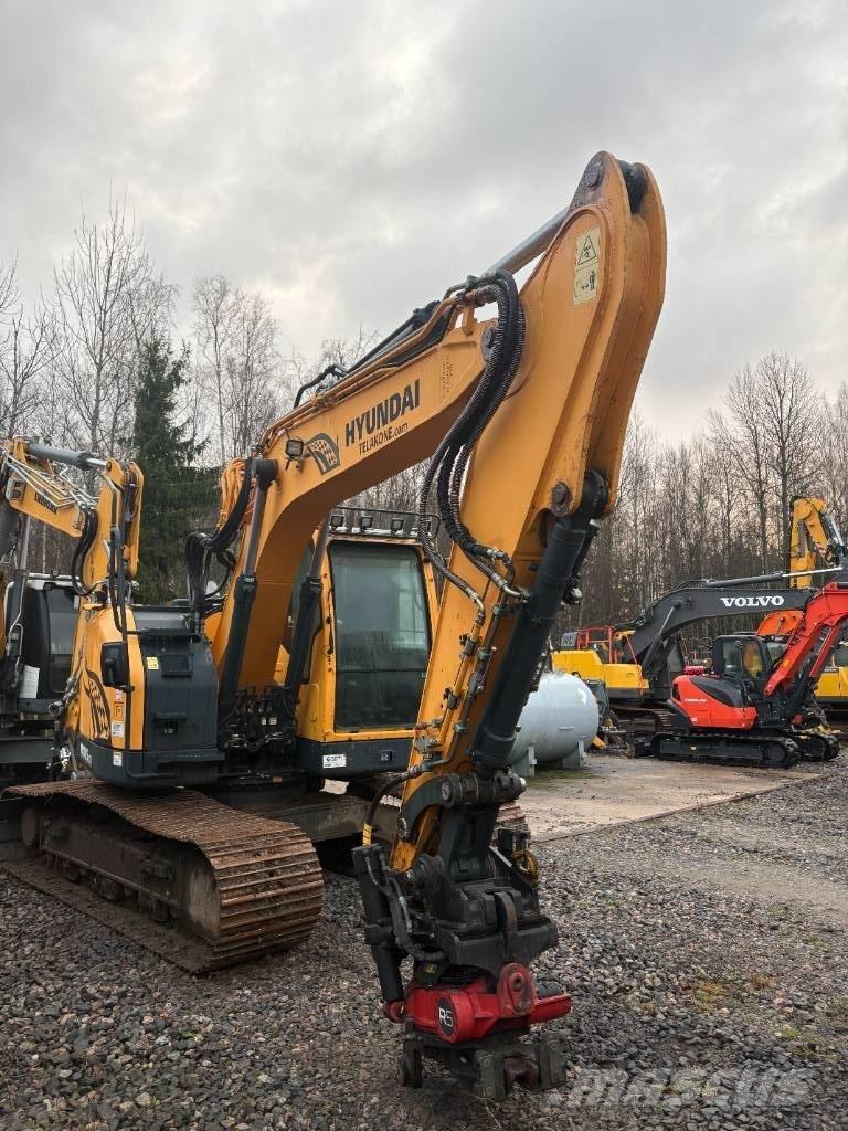 Hyundai HX 145 LCR Koparki gąsienicowe