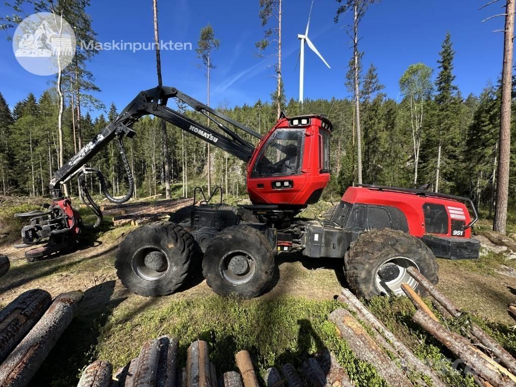Komatsu 951 Harwestery