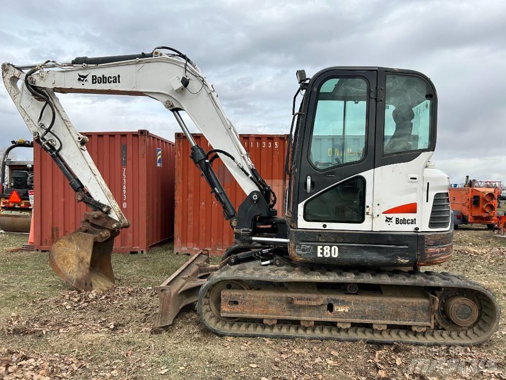 Bobcat E 80 Koparki gąsienicowe
