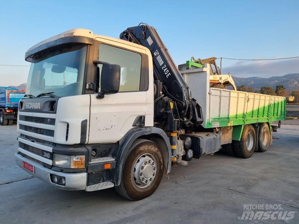 Scania P 94 GB Żurawie samochodowe
