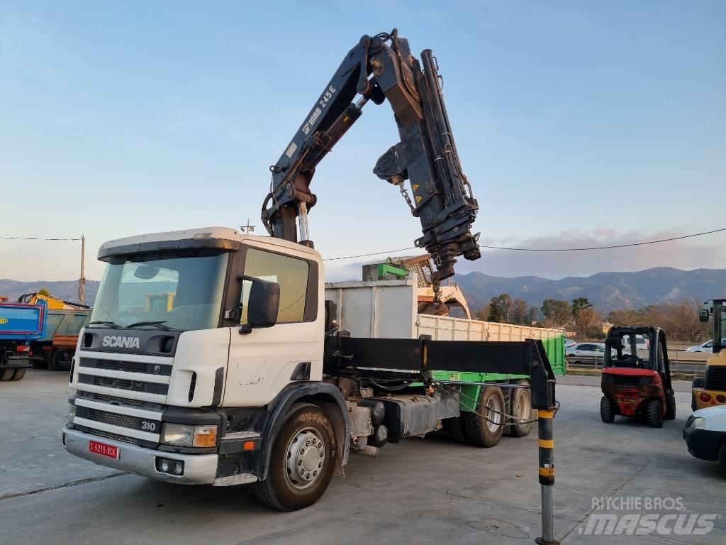 Scania P 94 GB Żurawie samochodowe