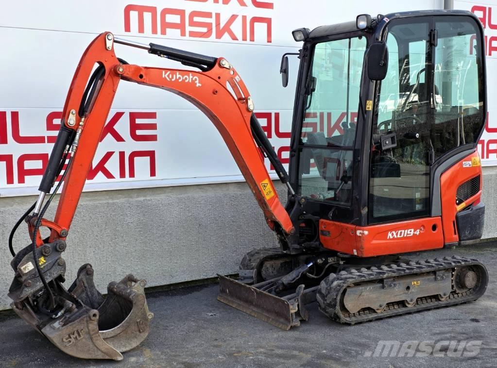 Kubota KX 019-4 Minikoparki