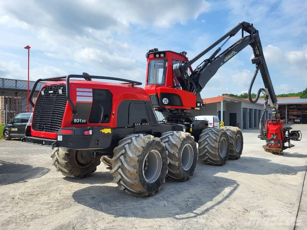 Komatsu 931 XC Harwestery