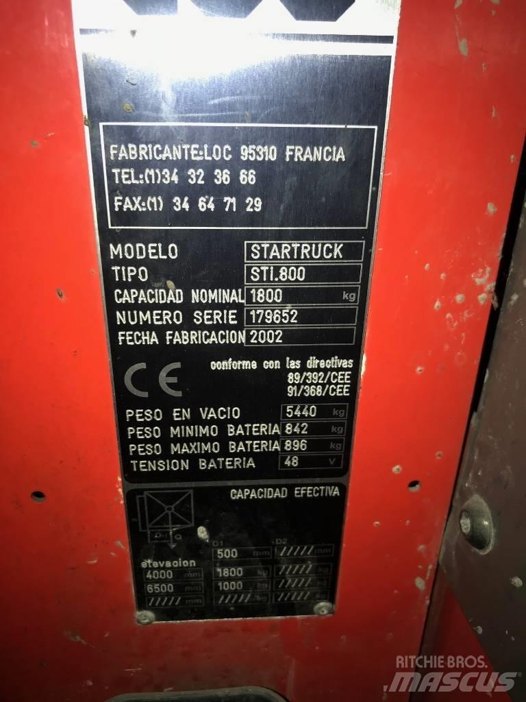 Manitou STARTRUCK Wózki elektryczne