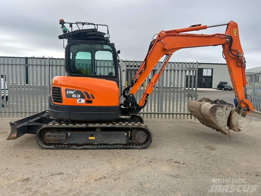 Doosan DX 63-3 Koparki gąsienicowe