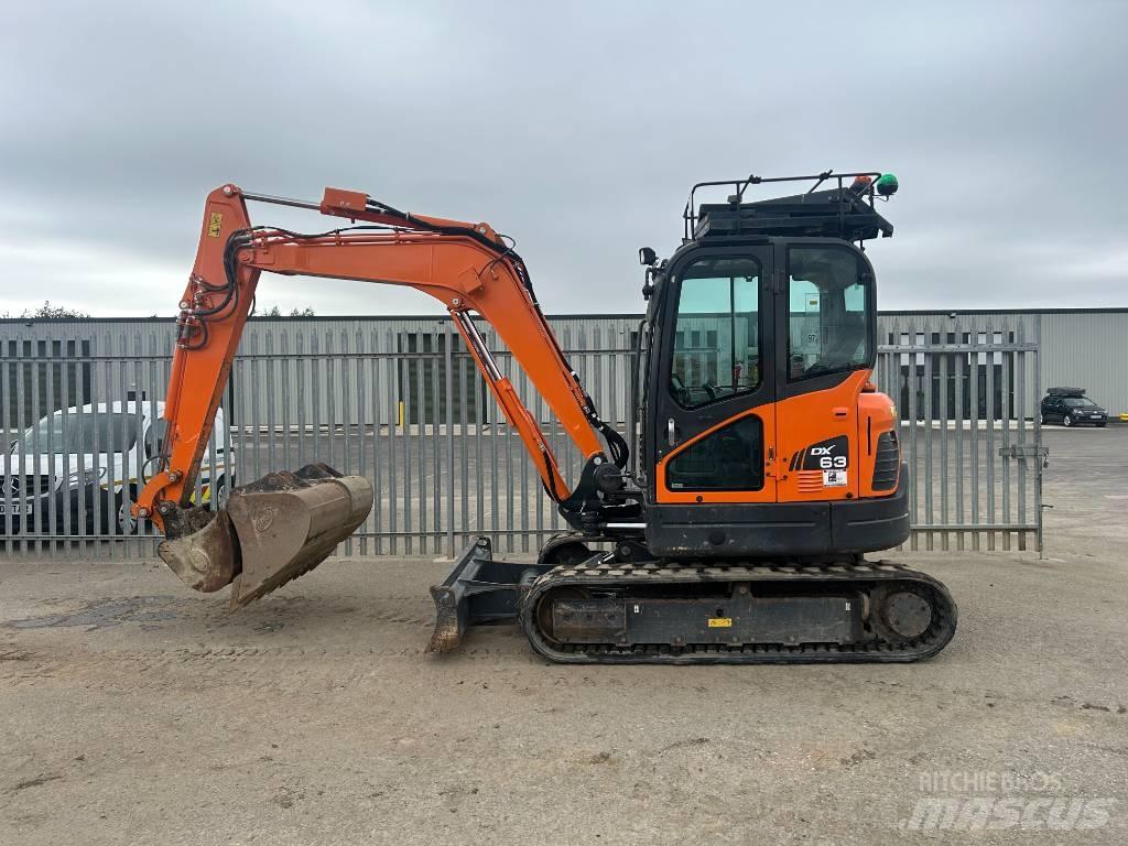 Doosan DX 63-3 Koparki gąsienicowe