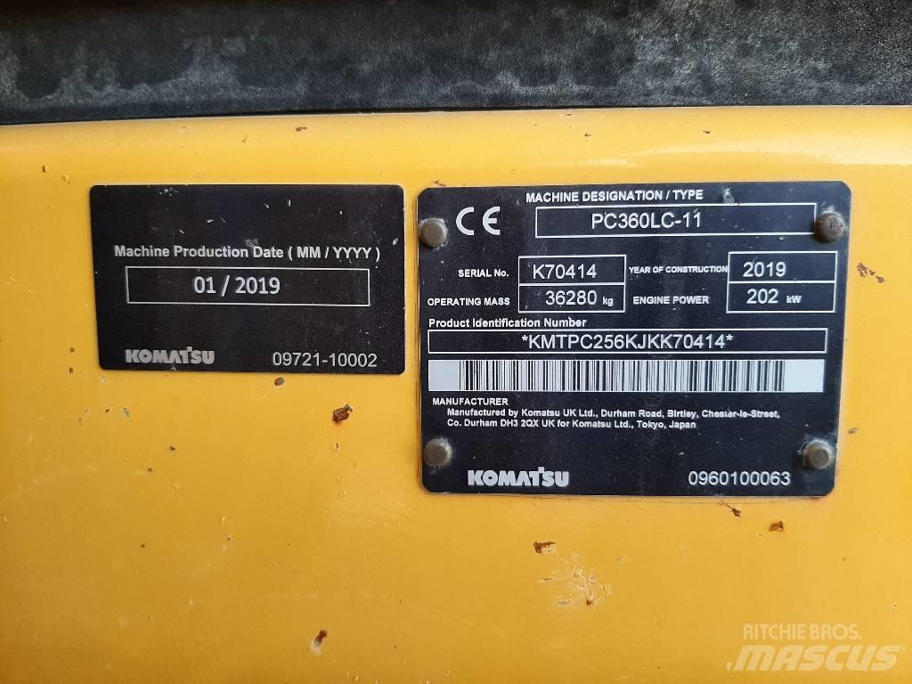Komatsu PC 360 LC-11 Koparki gąsienicowe