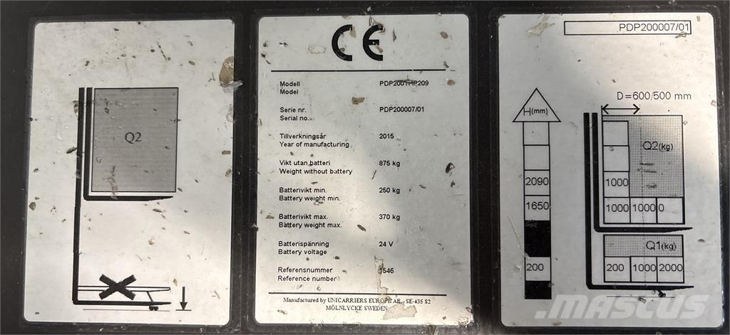 Atlet PDP200 Samojezdne maszyny do załadunku