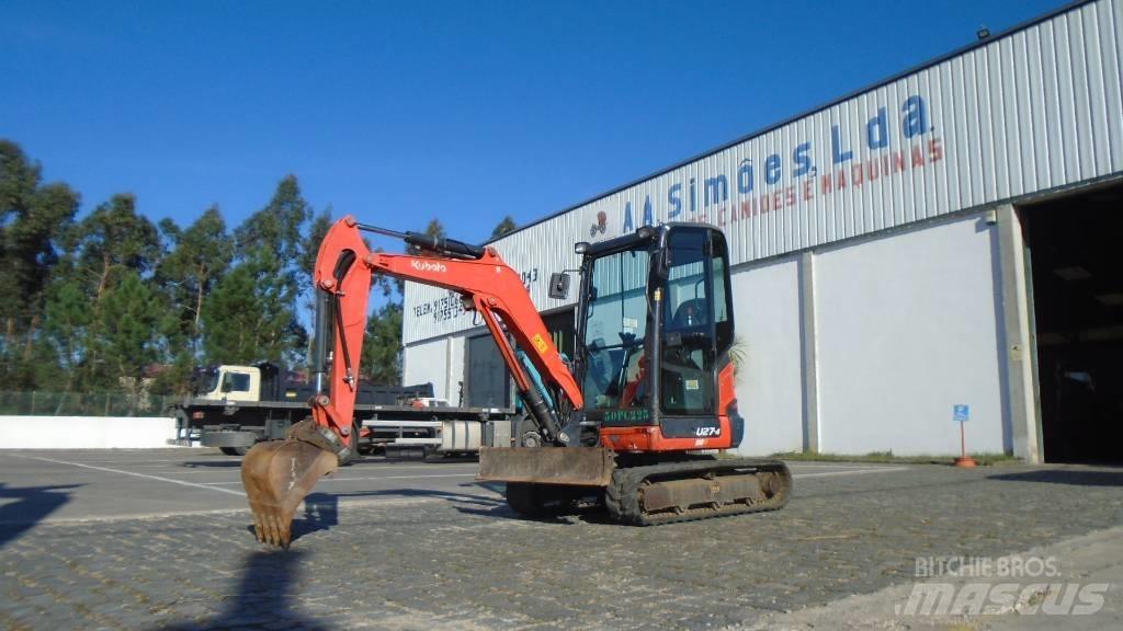 Kubota U 27-4 Minikoparki