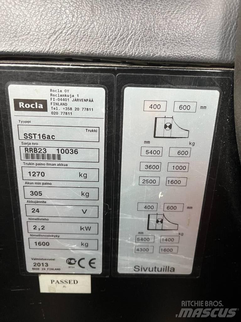 Rocla SST 16 AC Samojezdne maszyny do załadunku